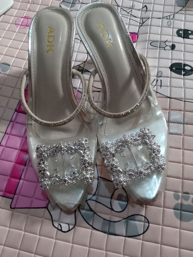 heels silver, foto 3