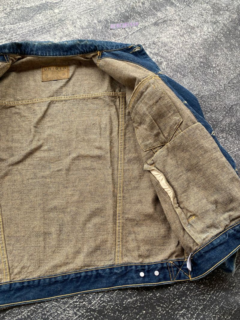 Trucker Denim Jacket Type 3 Uniqlo, foto 7