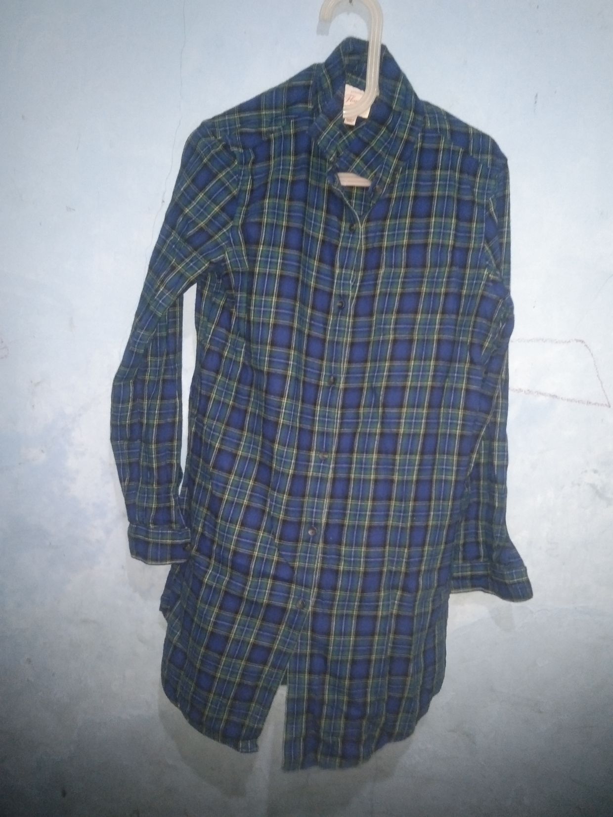 Uniqlo Vintage Wanita green navy