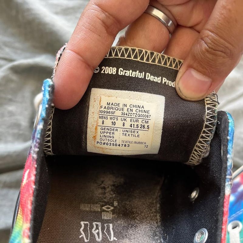 Converse x Grateful dead music series, foto 6