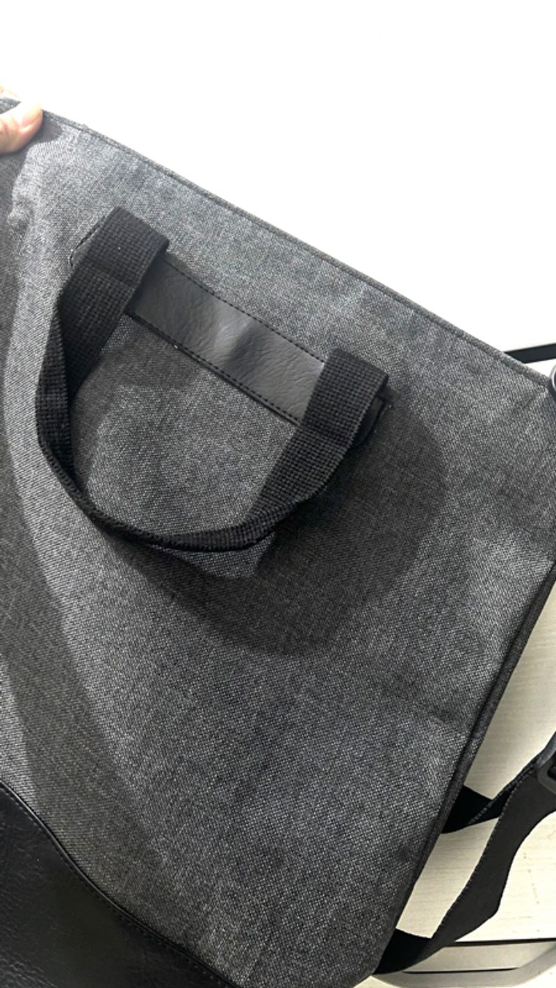 denim tote bag file bag, foto 3