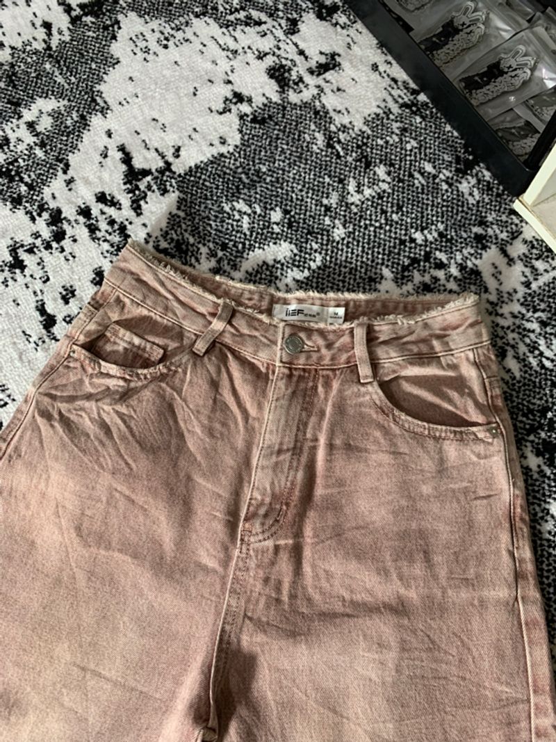 [IEF] Baggy Jeans CargoWash Softpink📌, foto 6