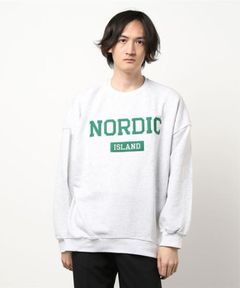 crewneck nordic island by zombie eccentric, foto 7
