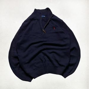 POLO.RL HALFZIP KNIT SWEATER