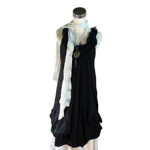 black dress