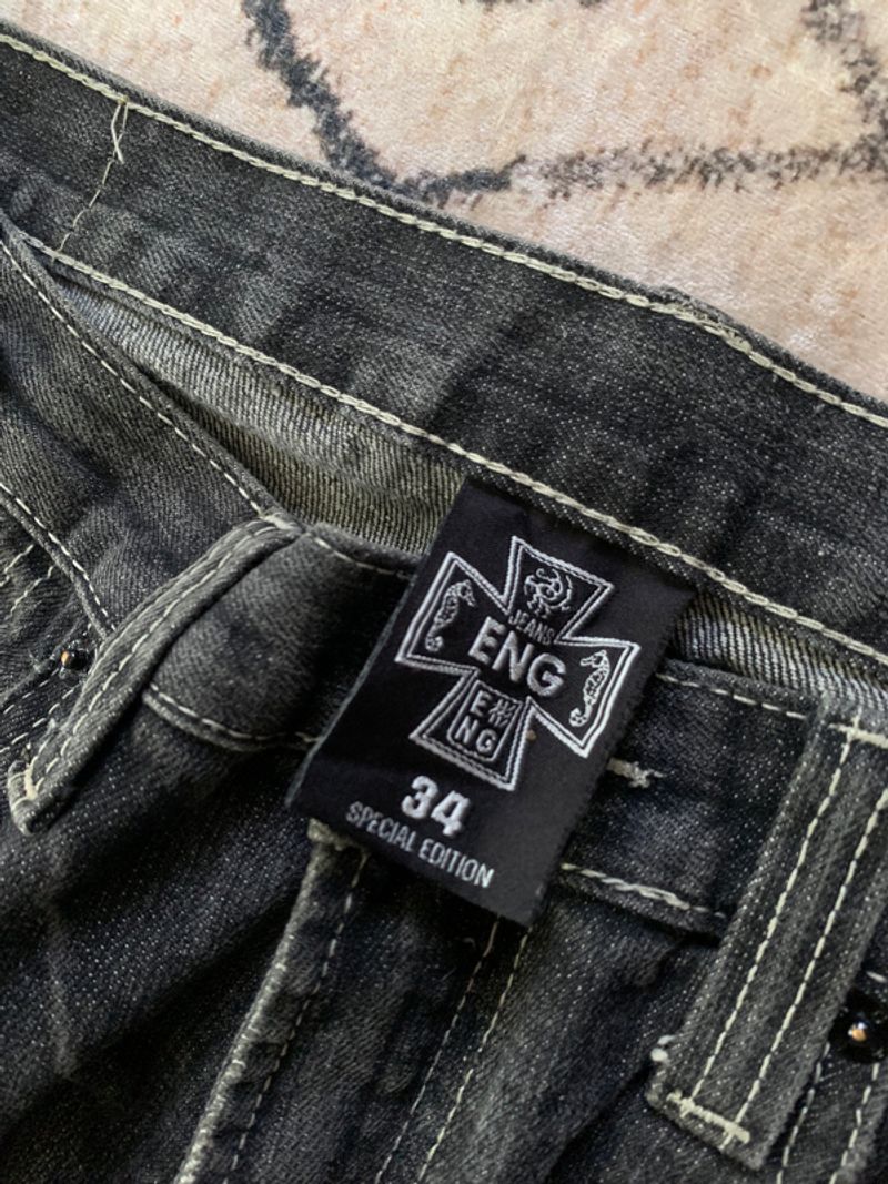 Vintage Y2K Eng Jeans, foto 7