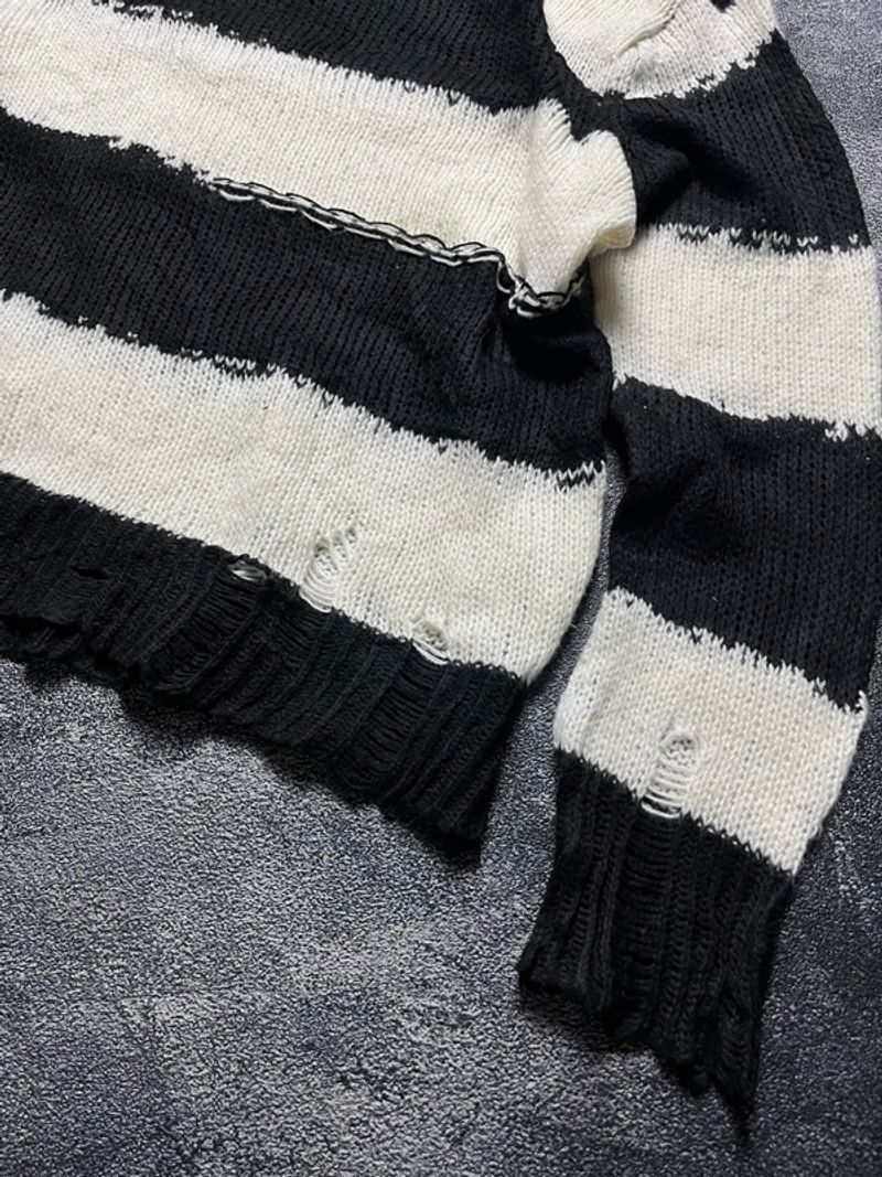 Acne Studios Destroyed Mohain Knitwear size S, foto 4