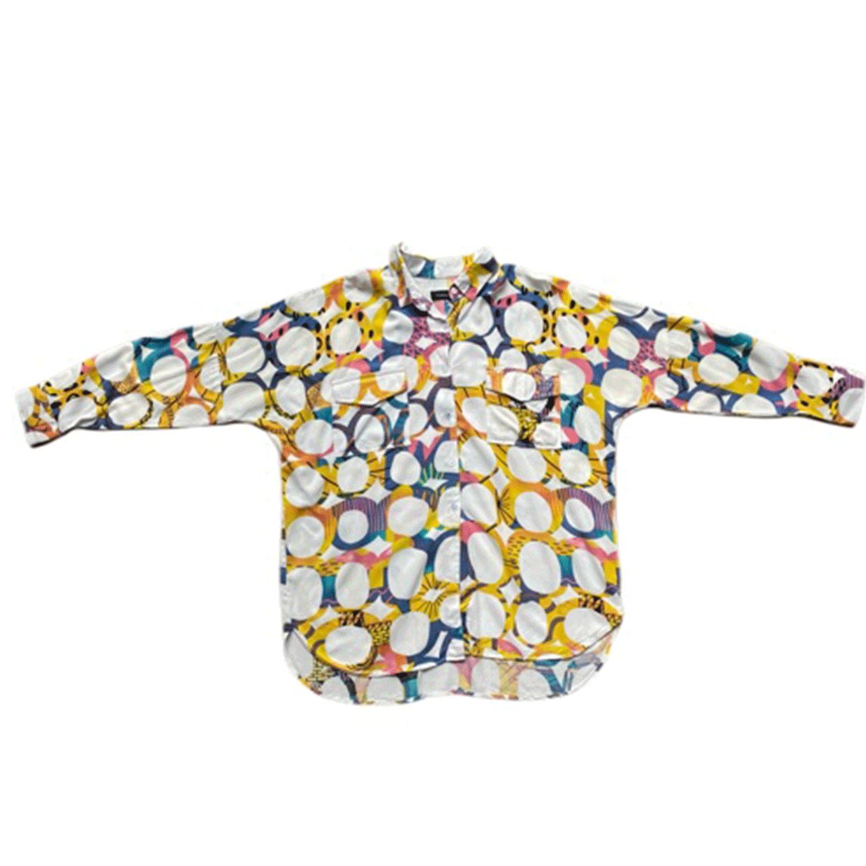 Abstract Summer Button-Up 🩸 All size., foto 3