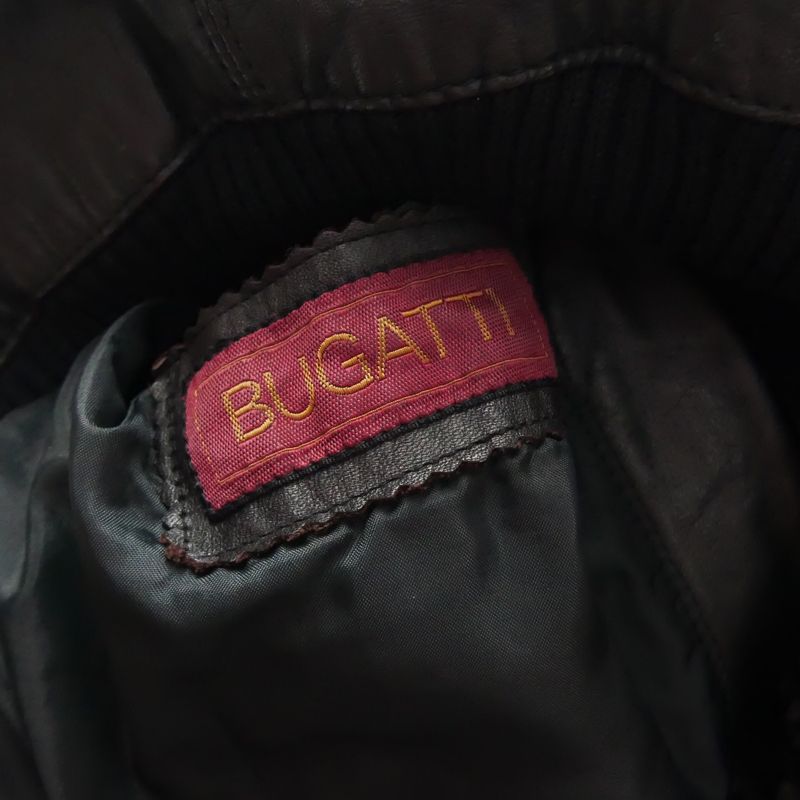 Bugatti Leather Jacket Chevignon Black, foto 3