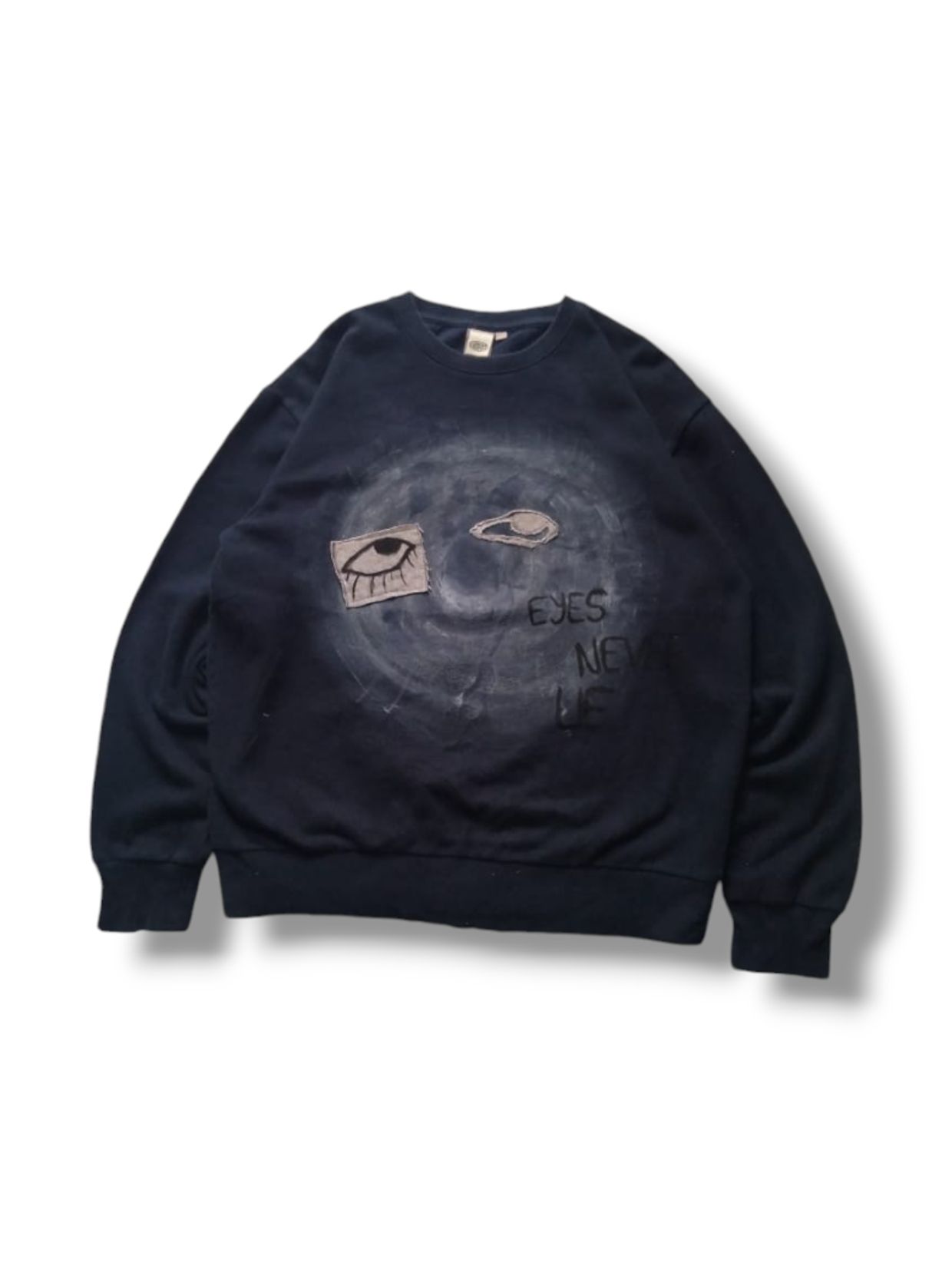 Spao Streetwear Reworked Sweater Pria navy