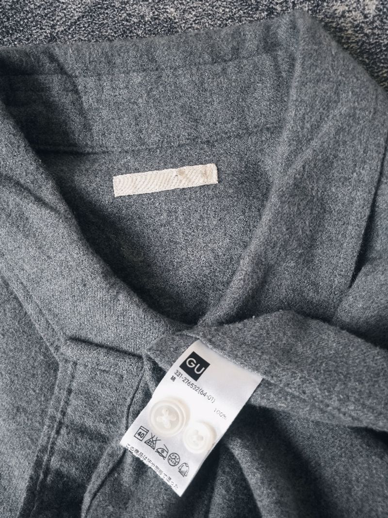 Kemeja Flannel Gu, foto 4