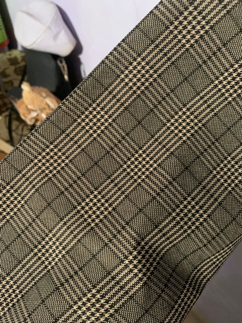 Thalia Blazer - Motif Kotak Kotak, foto 2