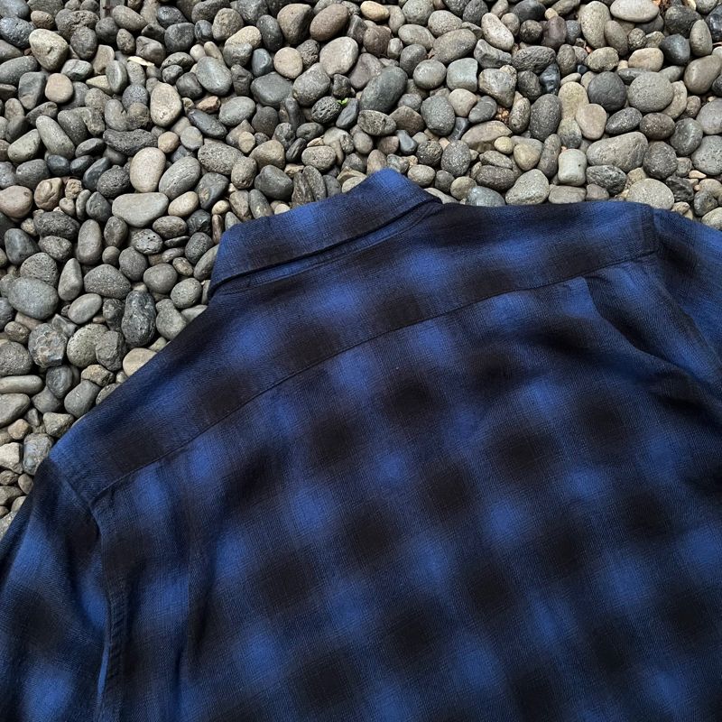 KEMEJA FLANEL VETERANO NAVY, foto 7