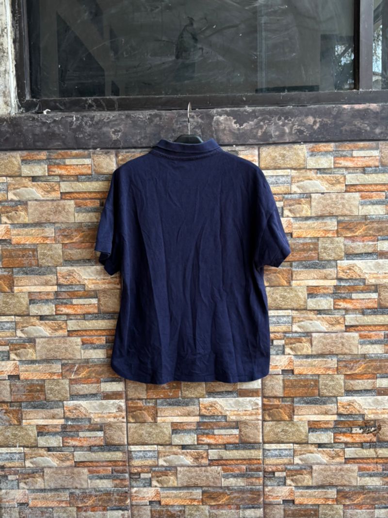 [Termurah] Lacoste Polo Shirts Navy Good Condition, foto 6