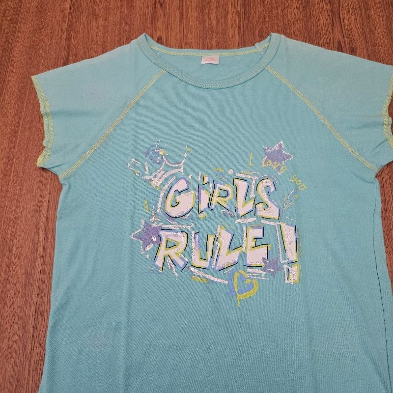 Girls Rule Colorfull tee, foto 2