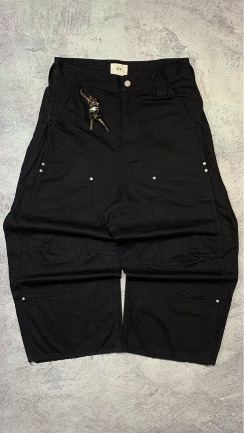 BALLONPANTS DOUBLEKNEE BLACK CARPENTER UNIQUE, foto 4