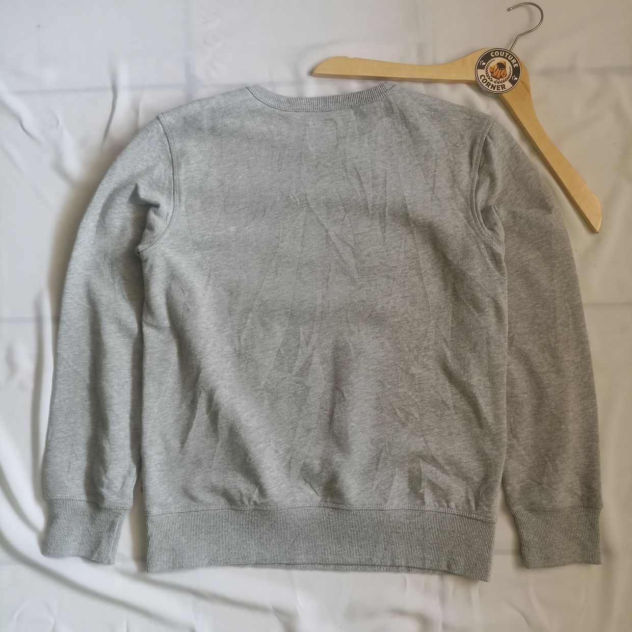 Levi's Casual Sweater Pria gray, foto 4
