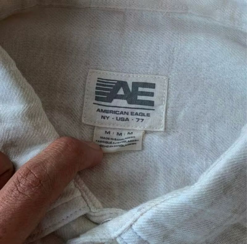 Kemeja Outer Tebal American Eagle, foto 3