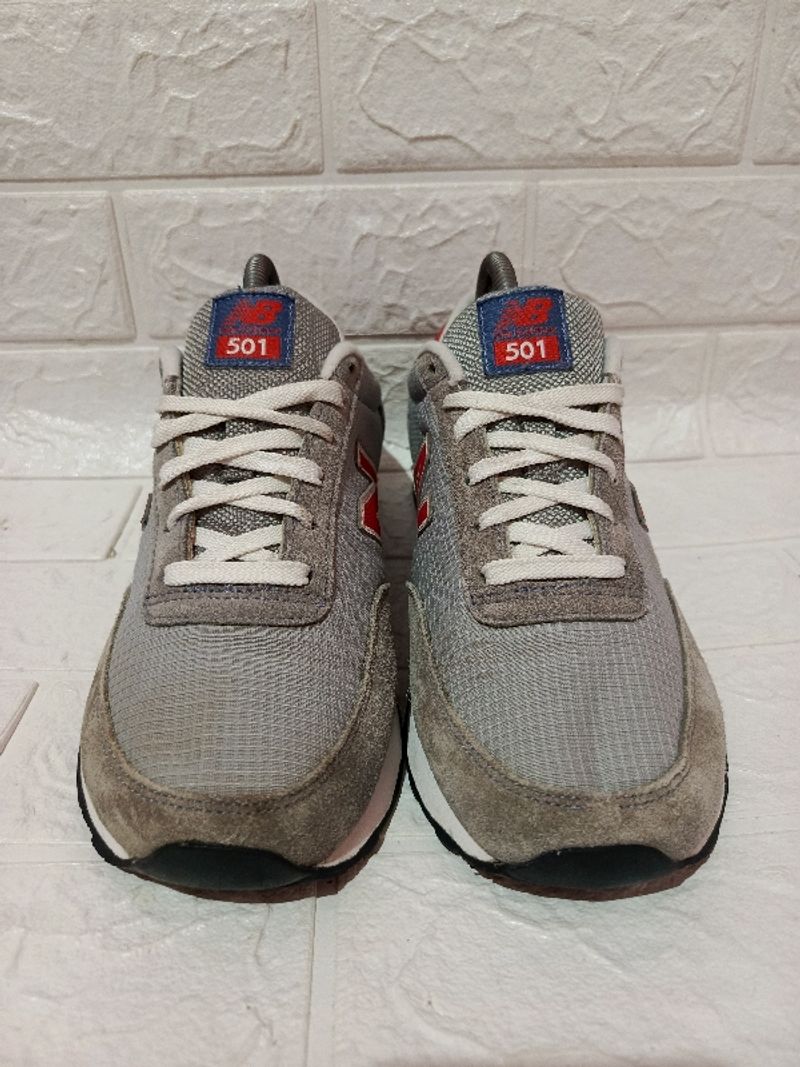 New Balance 501 grey red white, foto 2