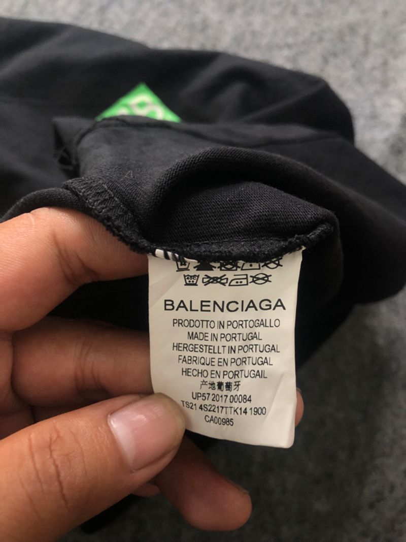 balenciaga Tshirt logo, foto 7