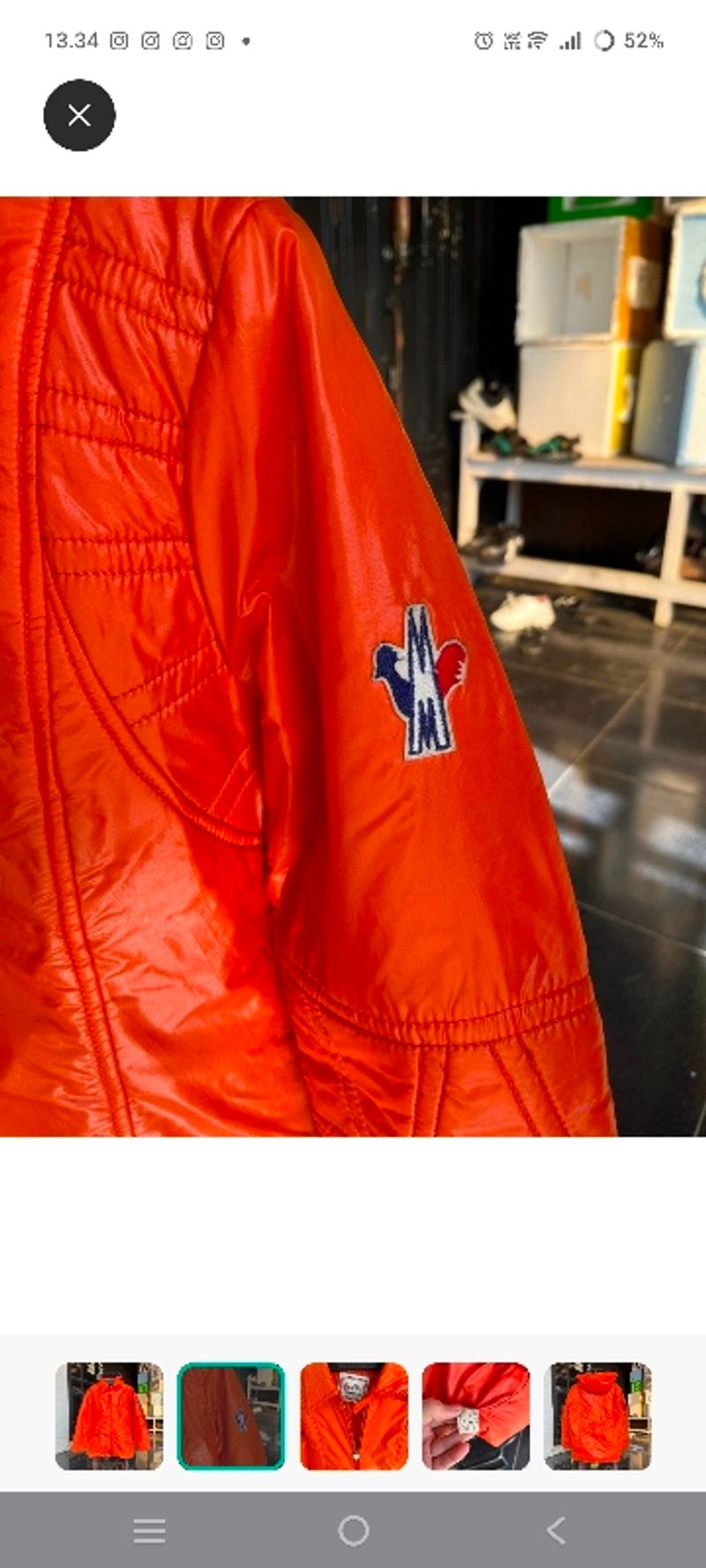 Vintage moncler skiwear jacket, foto 2