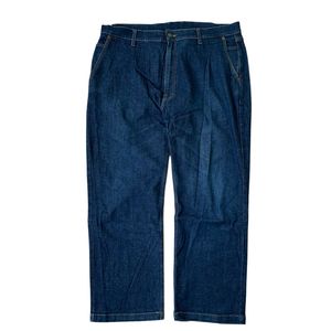 Streetwear Indie Jeans Pria navy blue