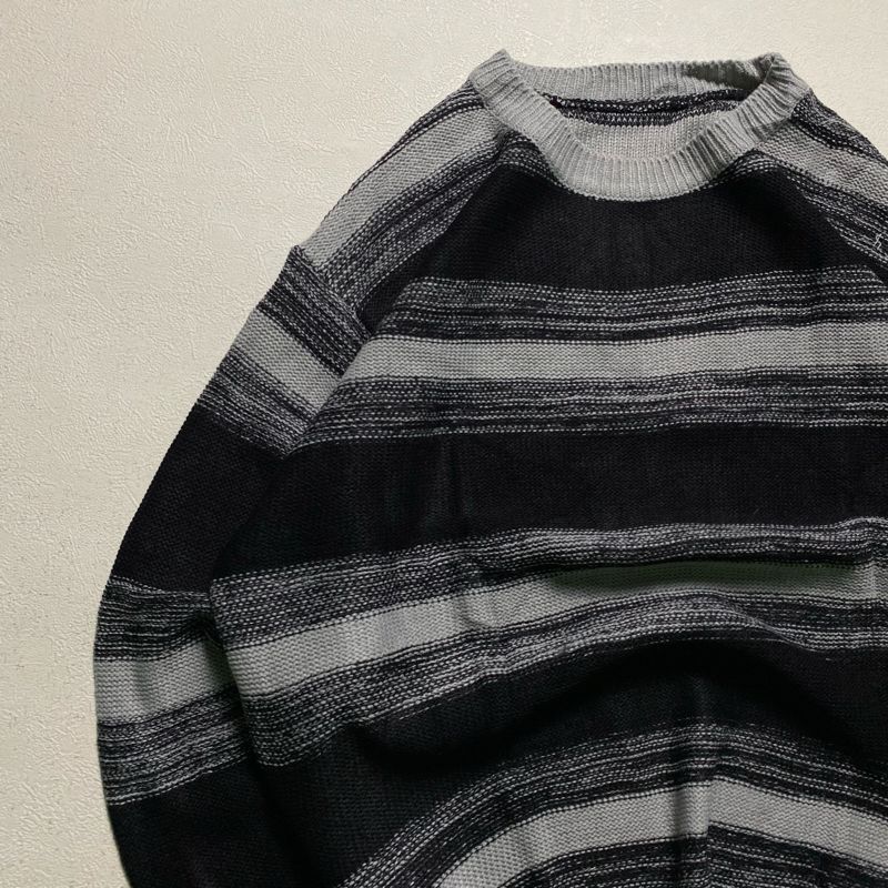 UNBRAND GRADATION KNIT SWEATER OVERSIZED, foto 3
