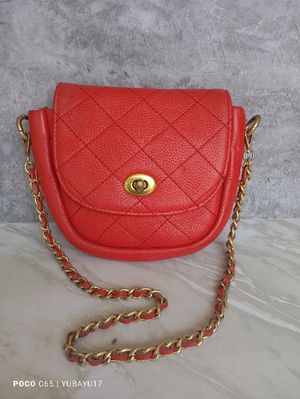 Shoulder bag rantai kulit asli gemoy
