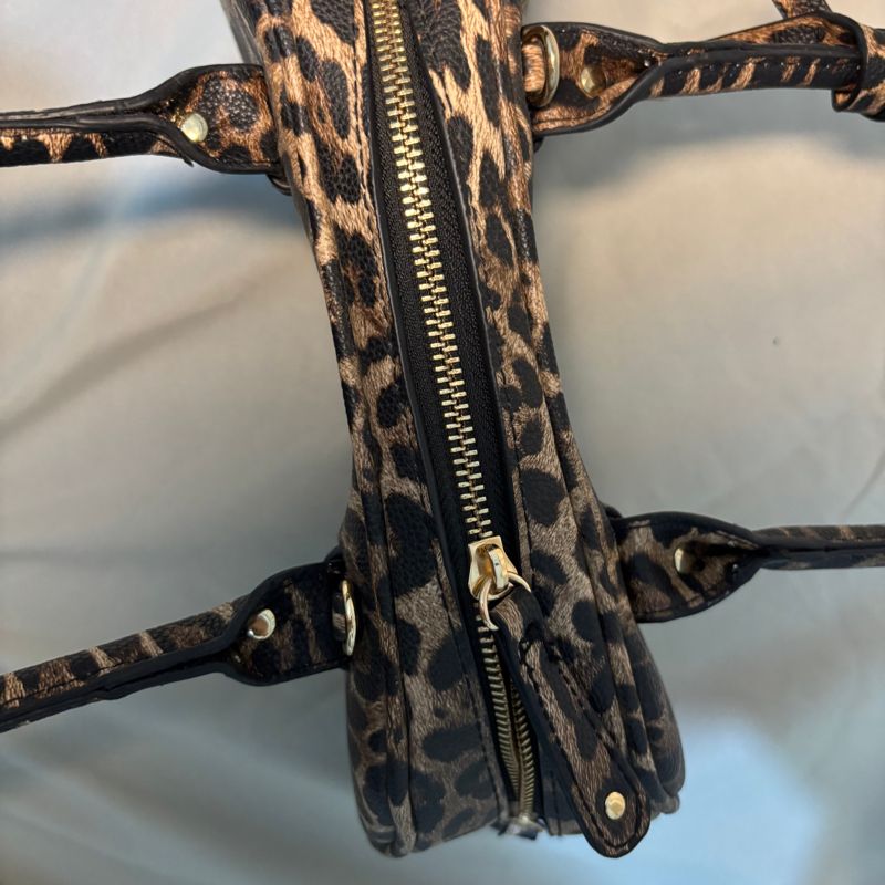 bershka leopard bowling bag, foto 3