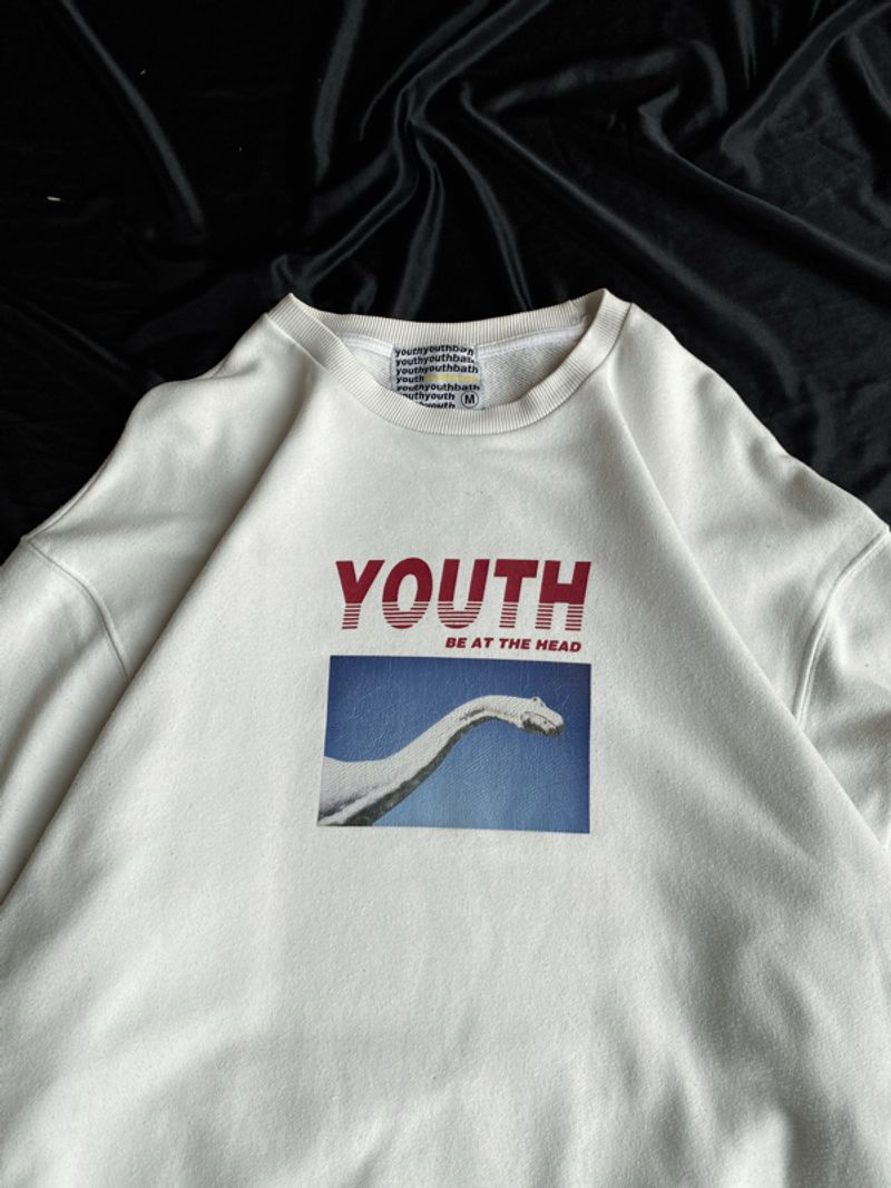 crewneck yount be at the head, foto 4