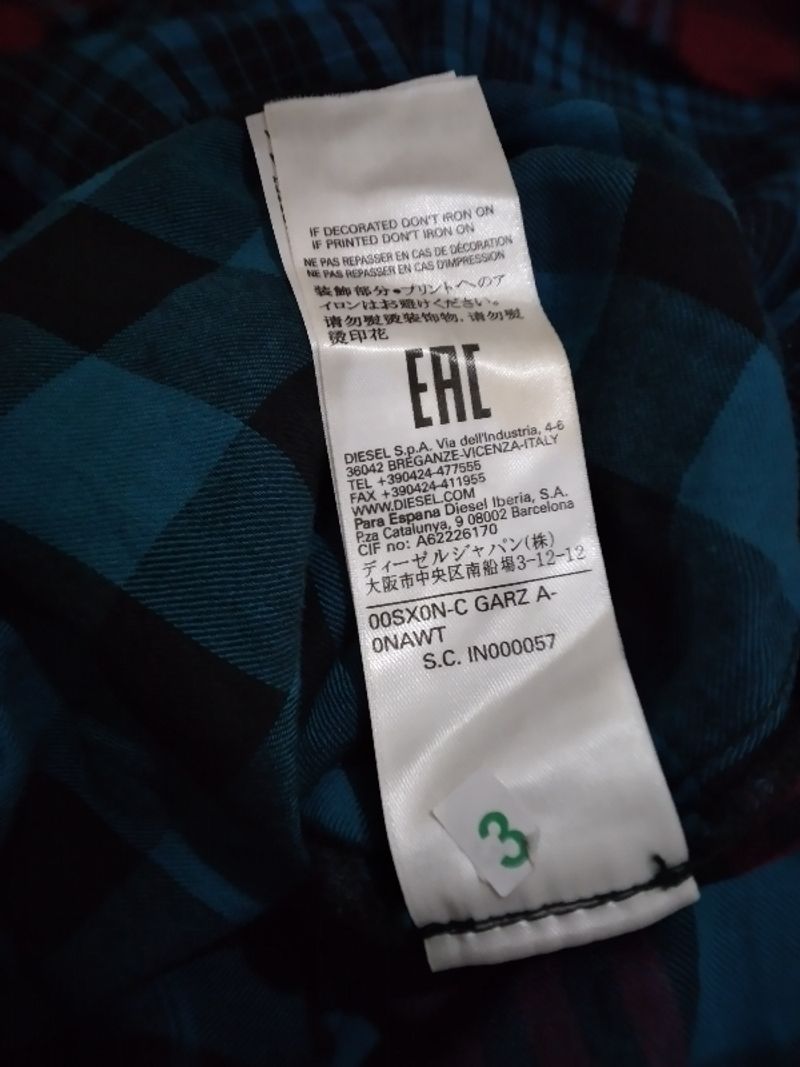 Diesel Patchwork Shirt, foto 8