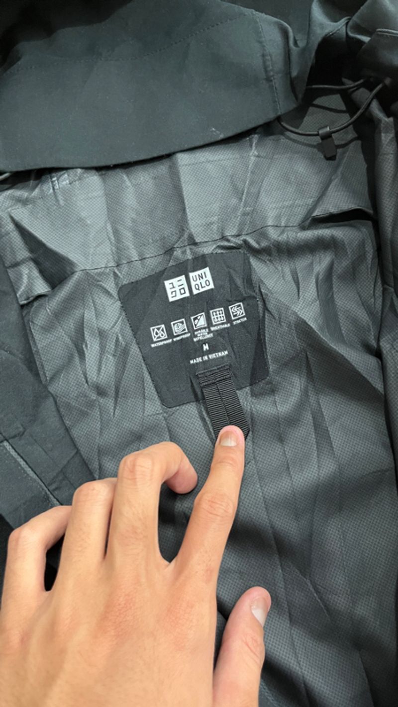 uniqlo blocktech black, foto 7