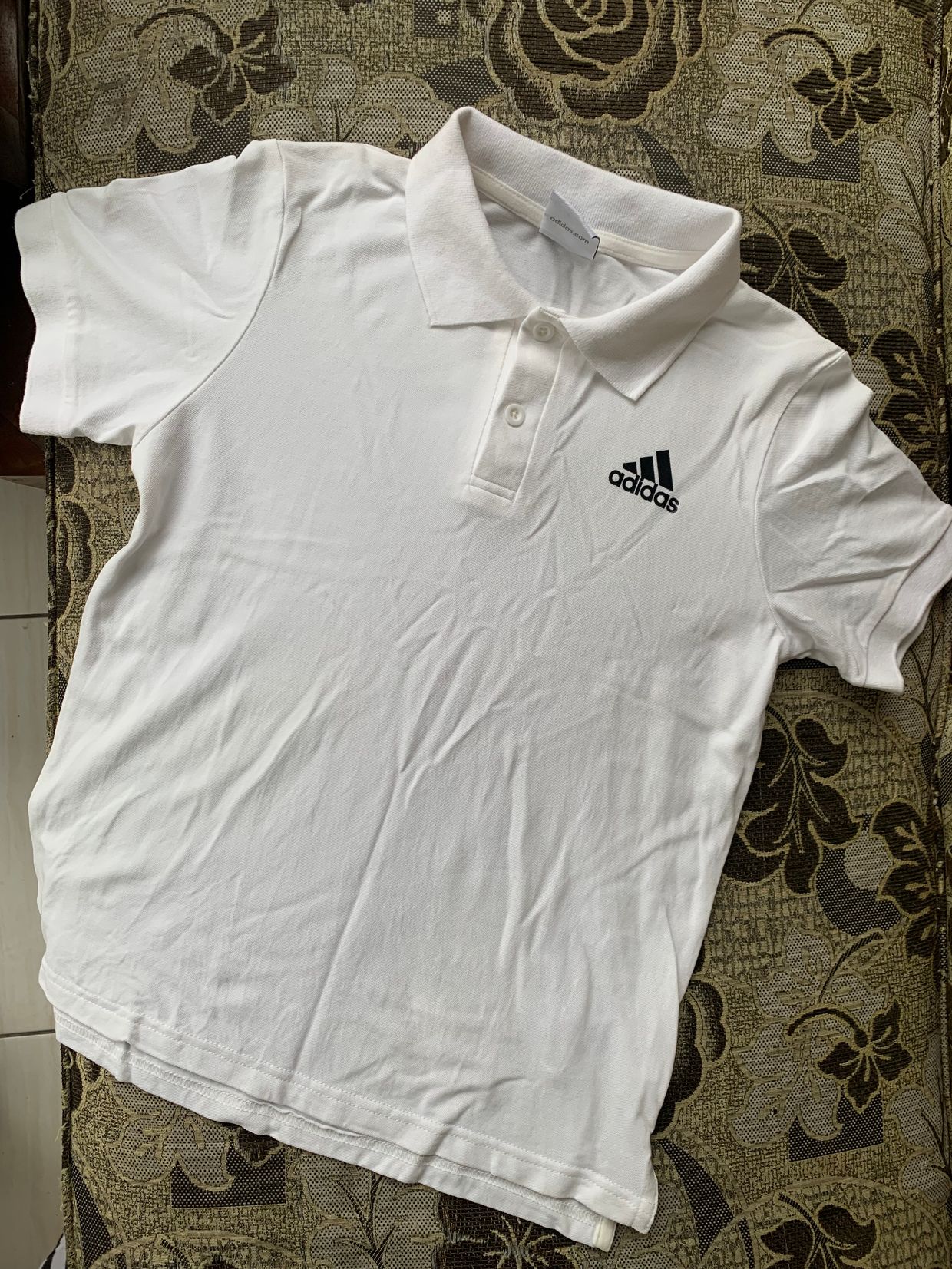 Adidas Casual Kemeja Kids white
