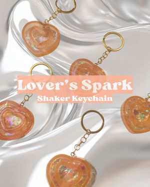 [Shaker Keychain] Lover's Spark