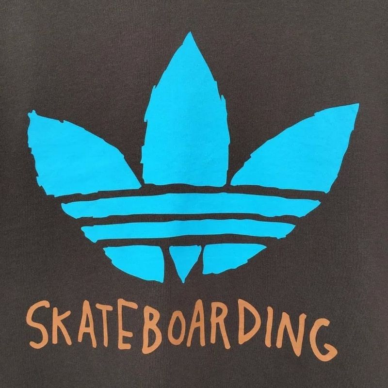 Kaos Adidas skate boarding x roger, foto 2