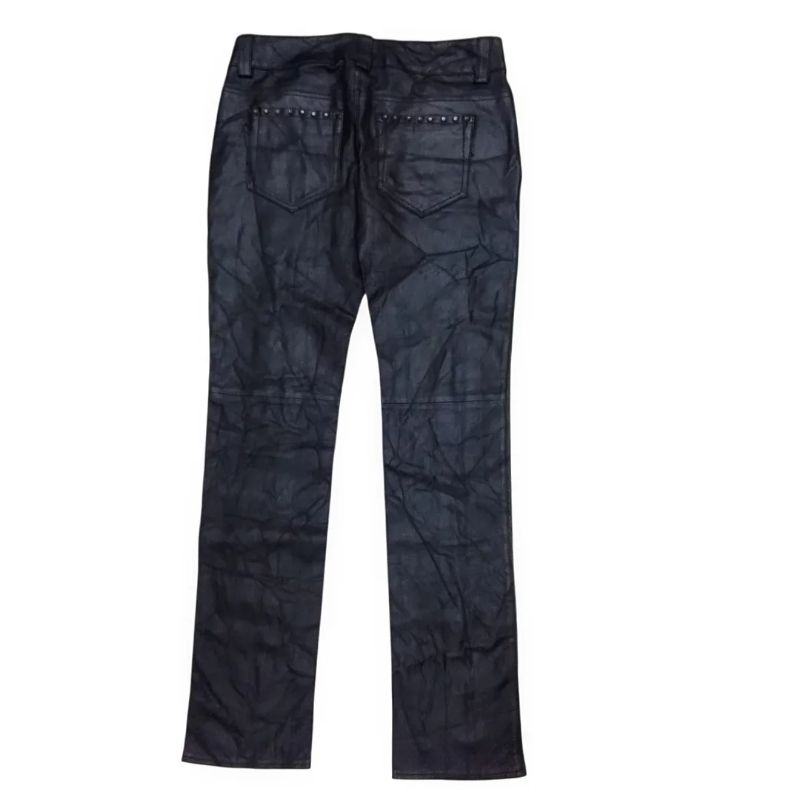 GLAD NEWS Gothic Punk Leather Pants, foto 6