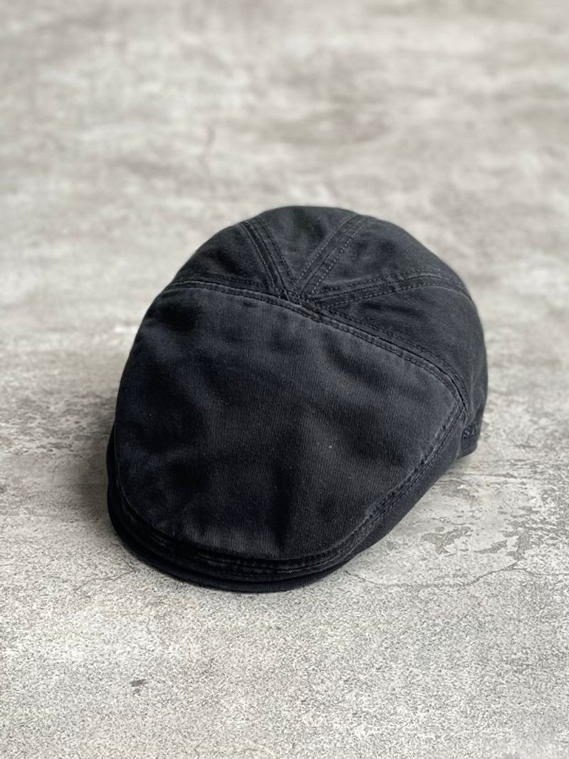 Stetson Paradise Cotton Ivy Flatcap Black Washed, foto 10