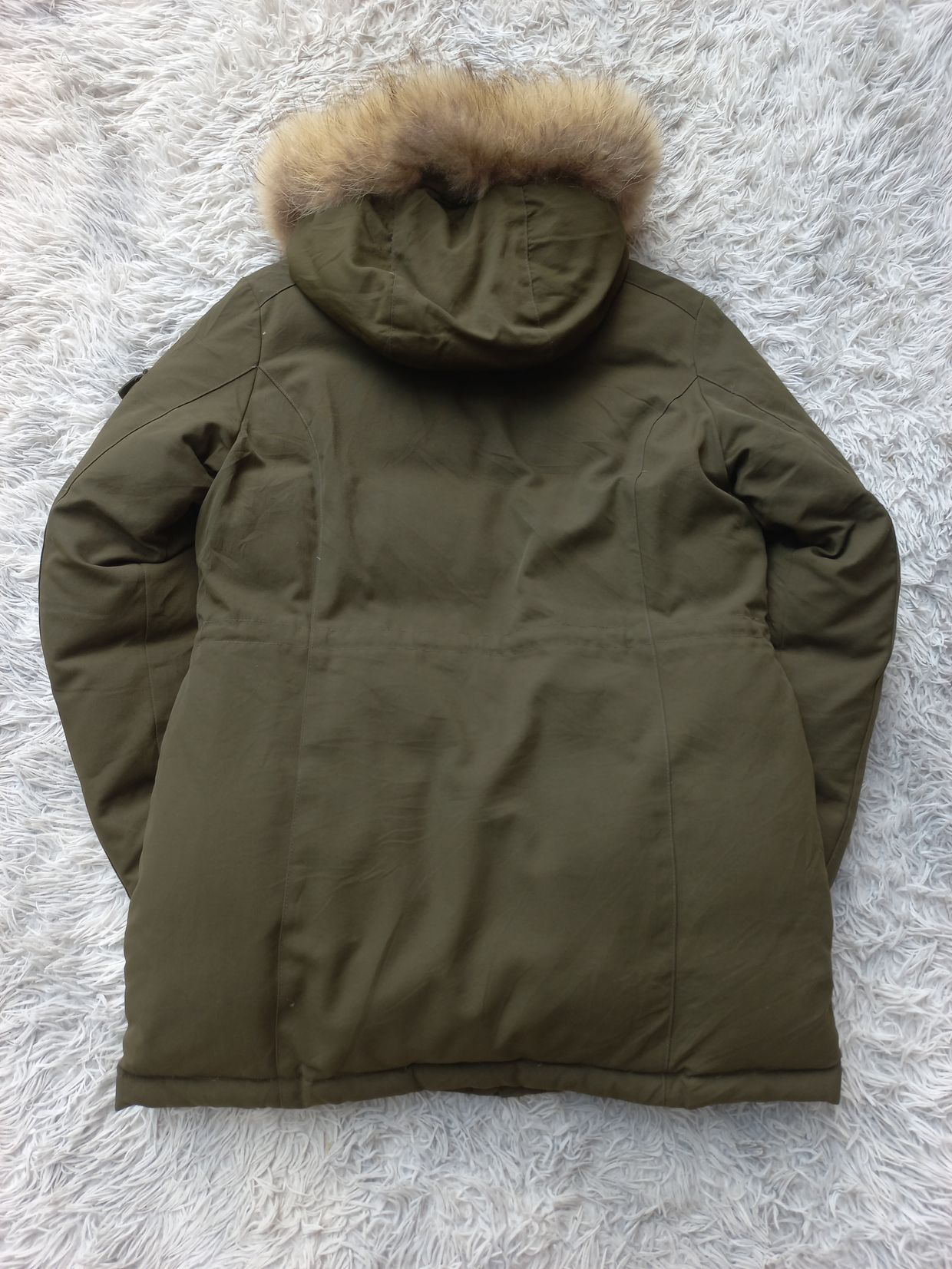 Sportswear Puffer jacket Pria khaki, foto 5