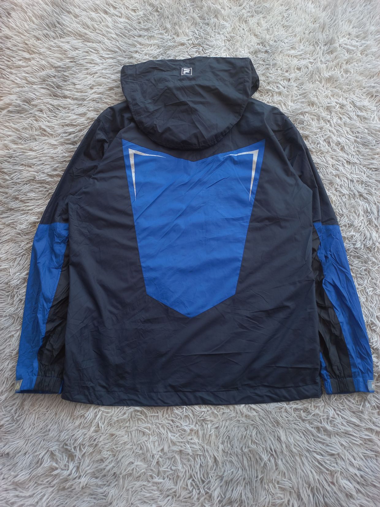 Fila Gorpcore Track jacket Pria navy black blue, foto 4