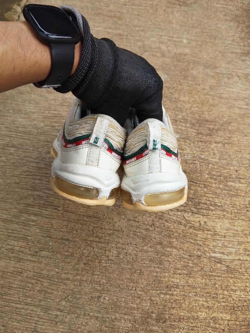 NIKE X UNDEFEATED AIR MAX 97 OG SAIL SECOND 44, foto 3
