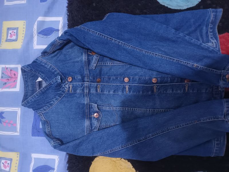 Classic Denim Jacket dark blue, foto 3