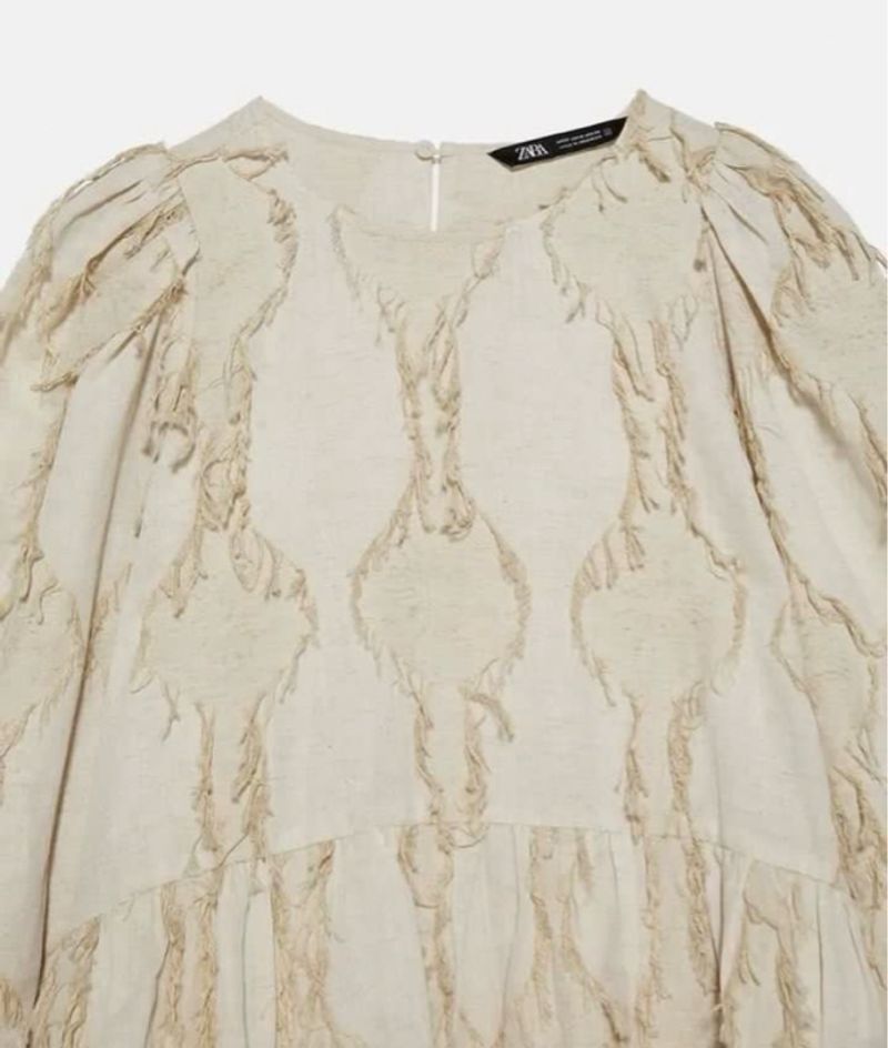 ZARA 143 blouse lengan balon, foto 10
