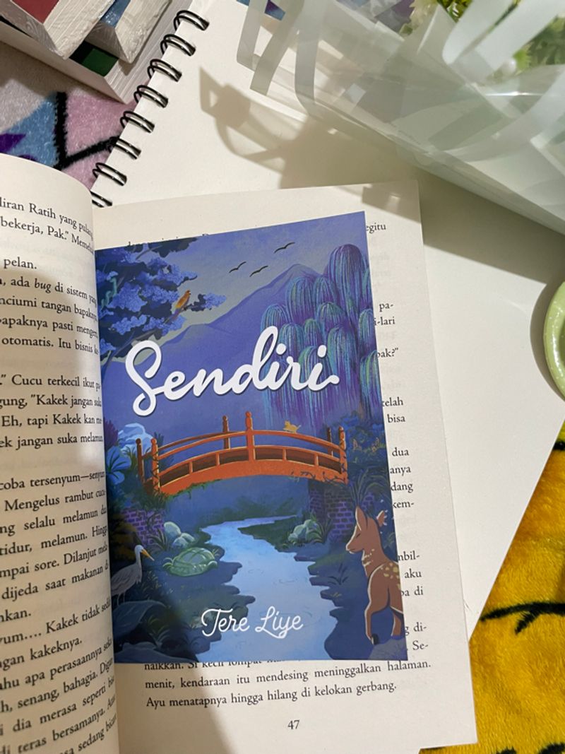 Buku Tere Liye "Sendiri", foto 2