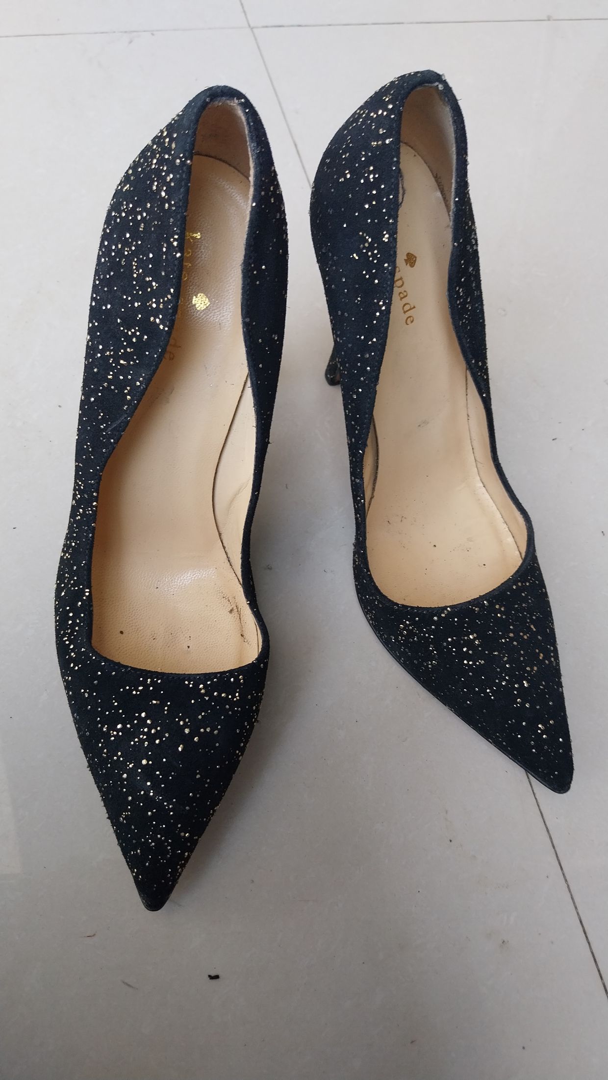 Kate Spade Luxury Heels Wanita black