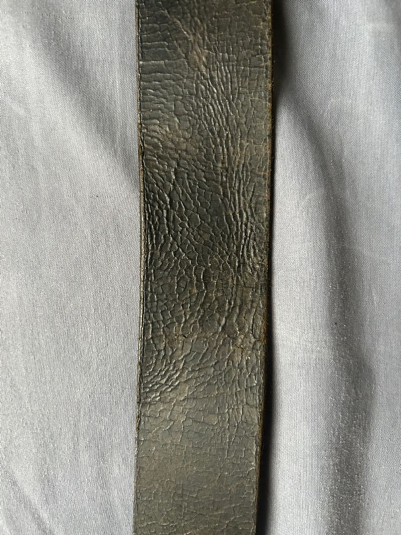 H&M Black Leather Belt, foto 4