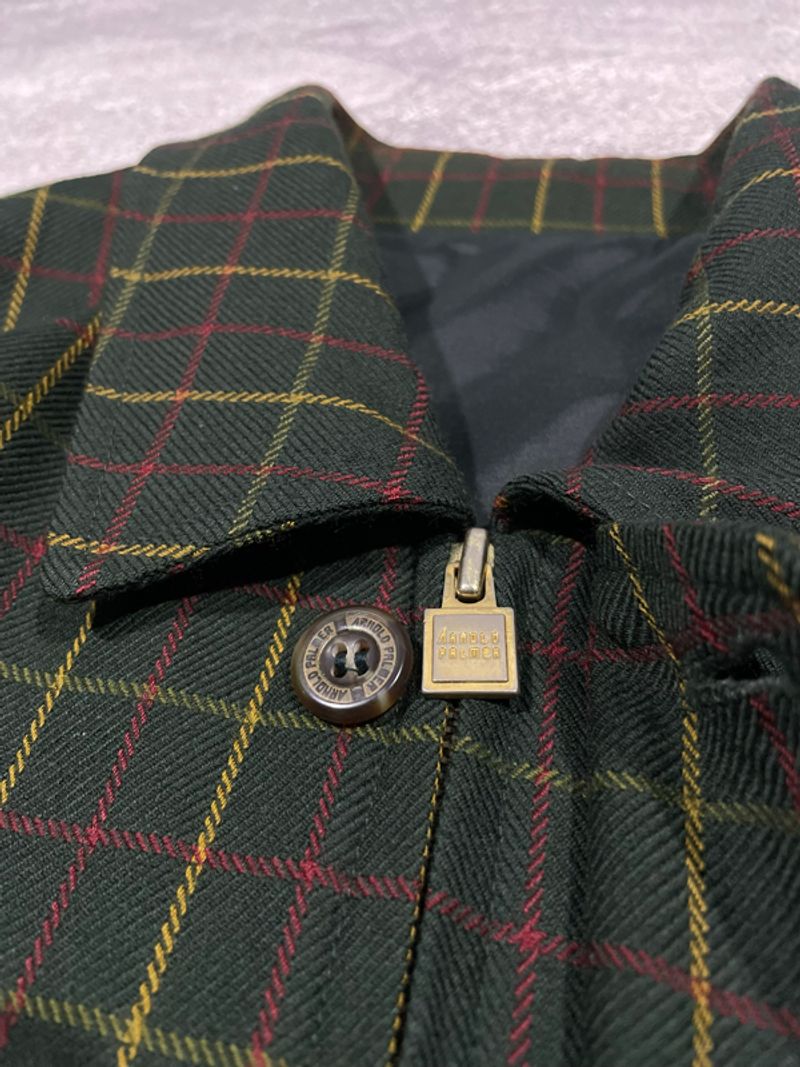 Arnold palmer - workjacket tartan green, foto 5