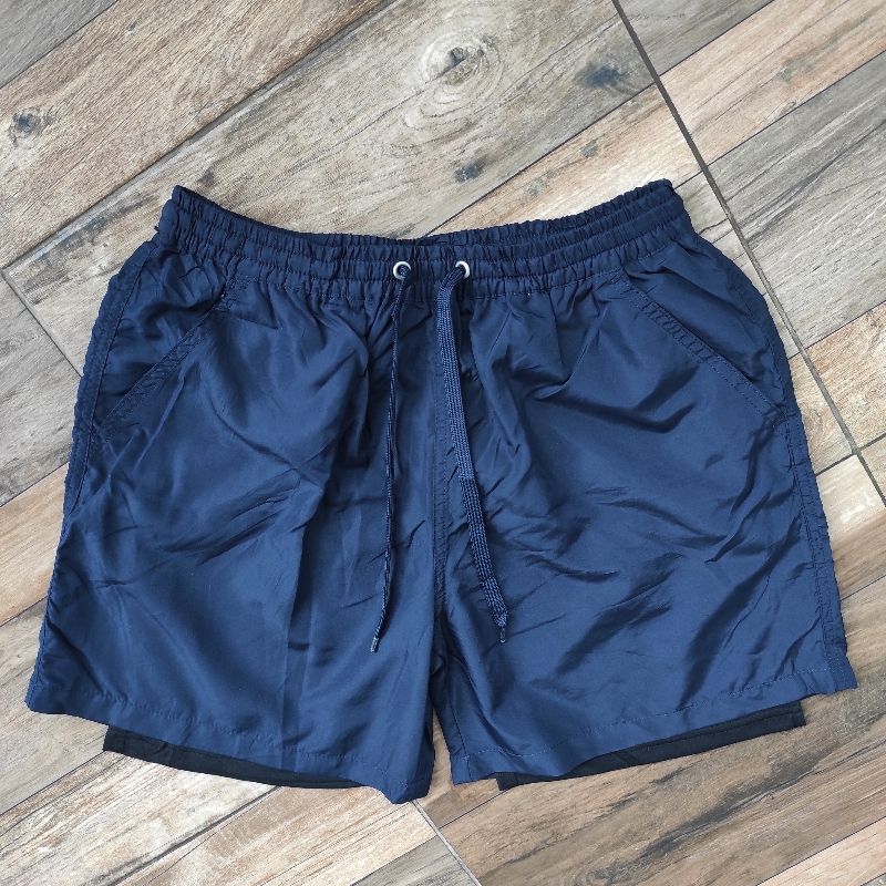 Celana pendek running 2in1 size M, foto 2