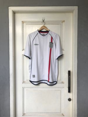Jersey Vintage England Home Football 2001 - 2003 Umbro