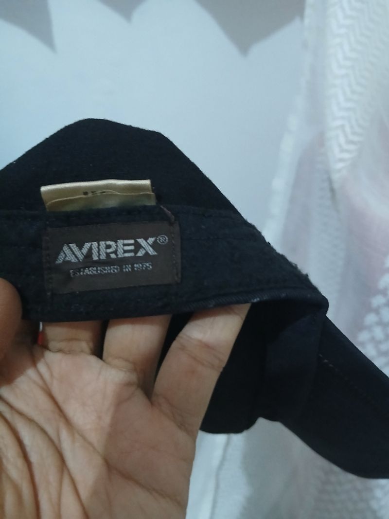 Topi Komando / Work Cap Avirex Original Second (Bekas) Hitam, foto 6