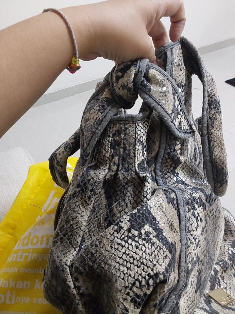 Kooba snake skin leather, foto 7